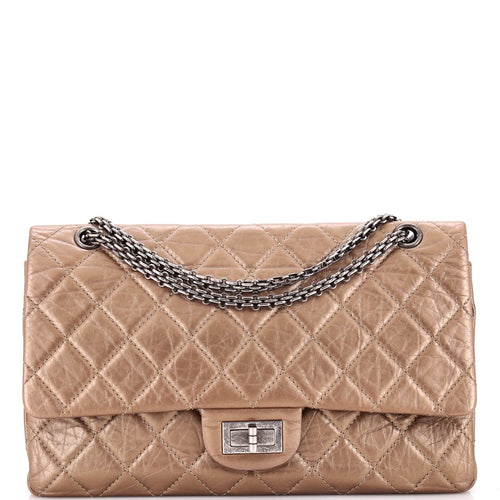CHANEL Reissue 2.55 Flap Bag Quilted Aged Calfskin 226