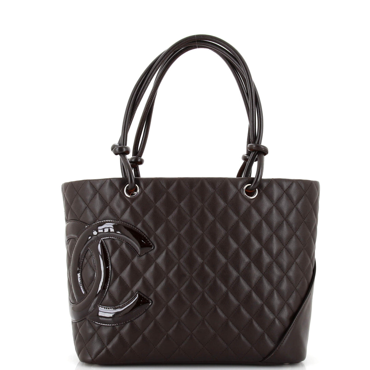 Chanel CHANEL Cambon Tote Quilted Leather Large