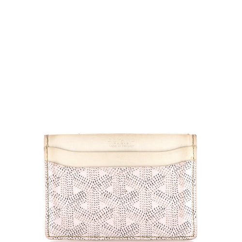 GOYARD Saint Sulpice Card Holder Coated Canvas