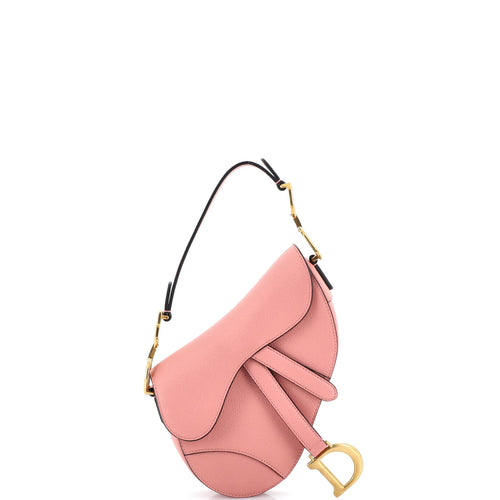 Saddle Handbag Leather Mini