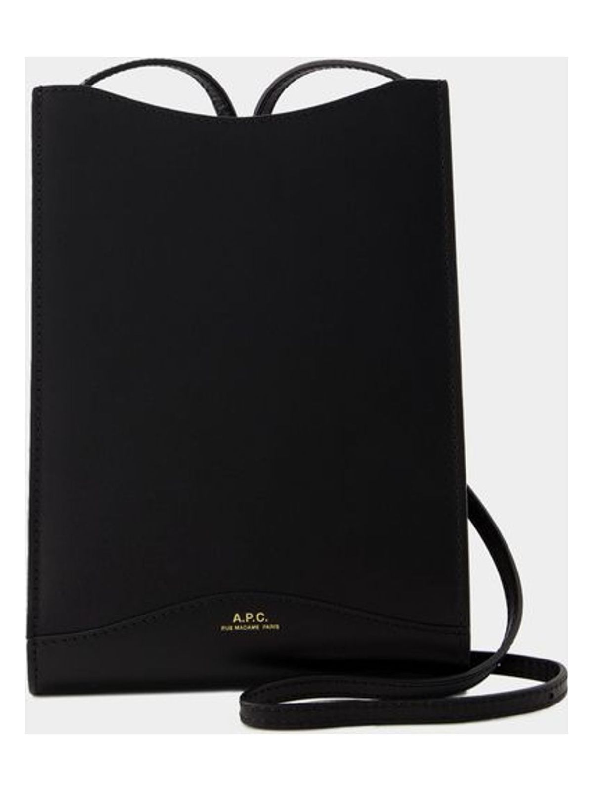 A.p.c. Jamie Large Neck Pouch in Black | PXBMW Color F61826