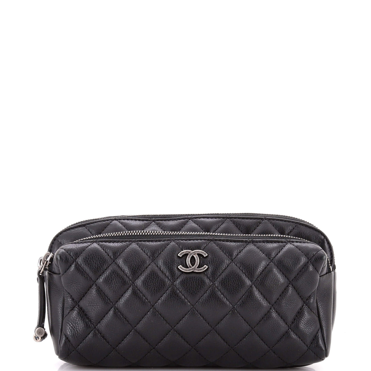 Chanel CHANEL Street CC Waist Bag Quilted Calfskin