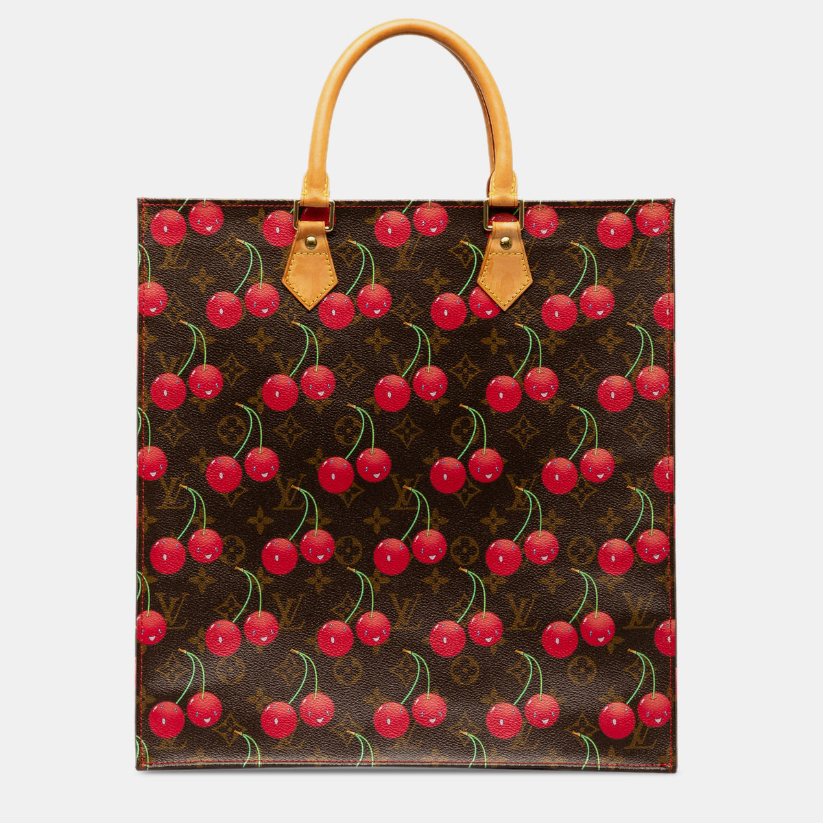 Louis Vuitton x Takashi Murakami Monogram Cerises Sac Plat