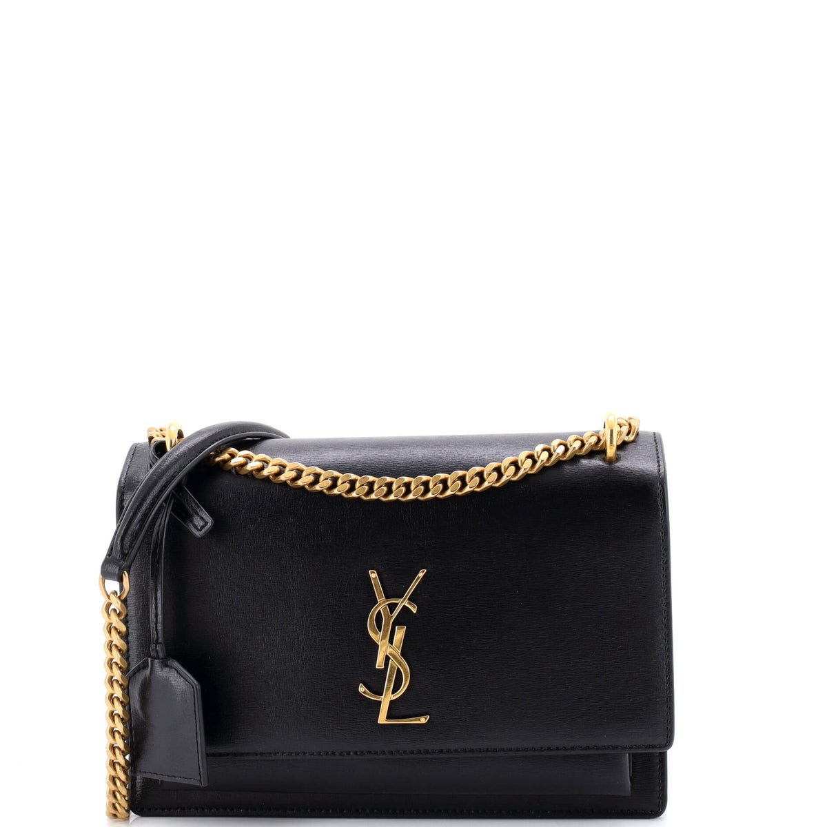 Saint Laurent Sunset Crossbody Bag Leather Medium