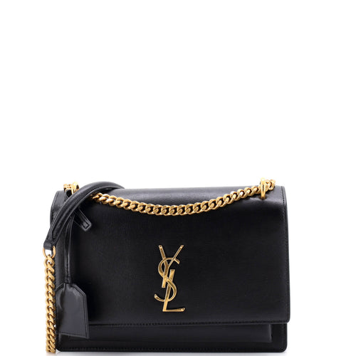 Sunset Crossbody Bag Leather Medium