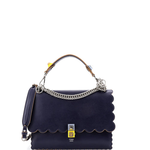 FENDI Kan I Bag Leather Medium