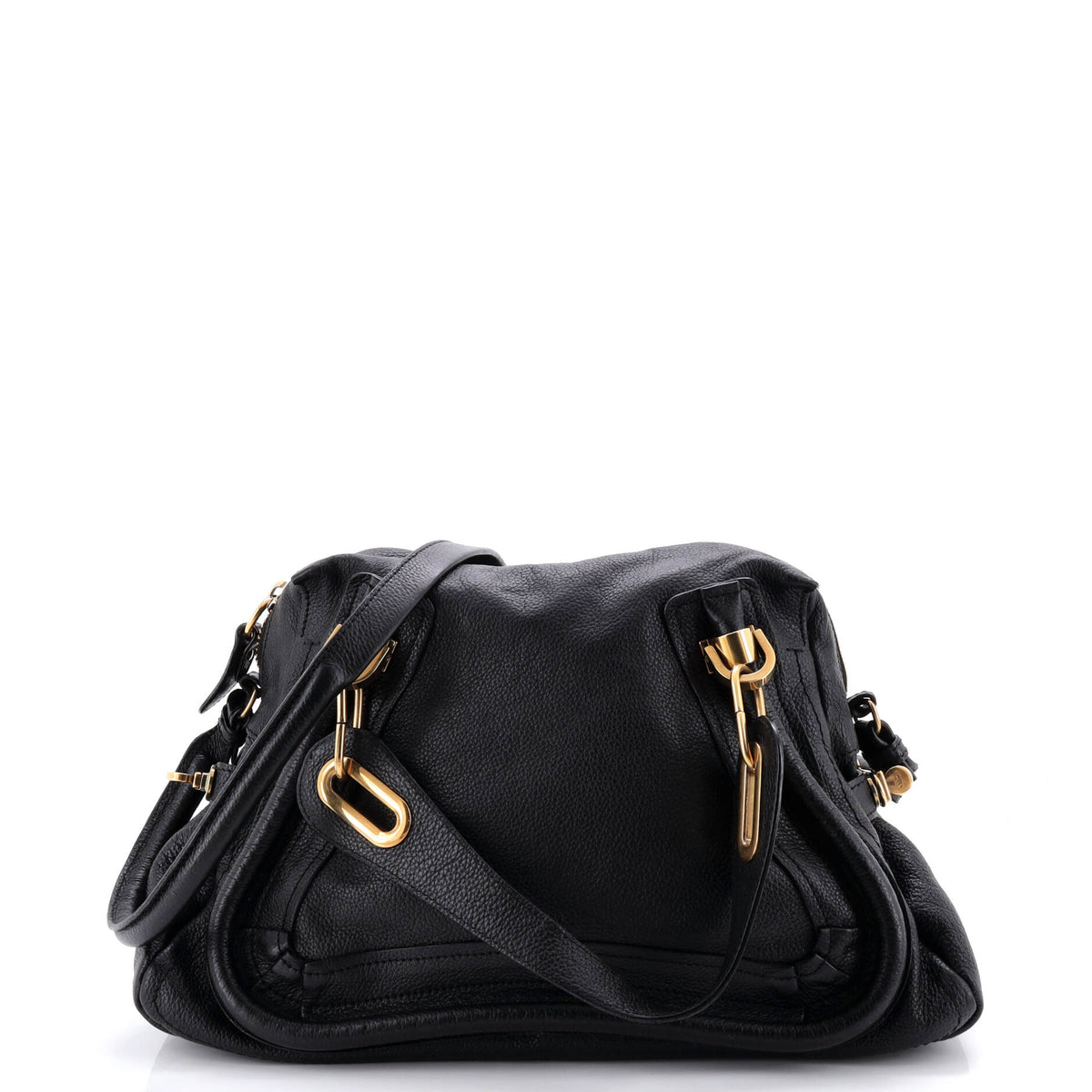 Chloe CHLOE Paraty Top Handle Bag Leather Medium