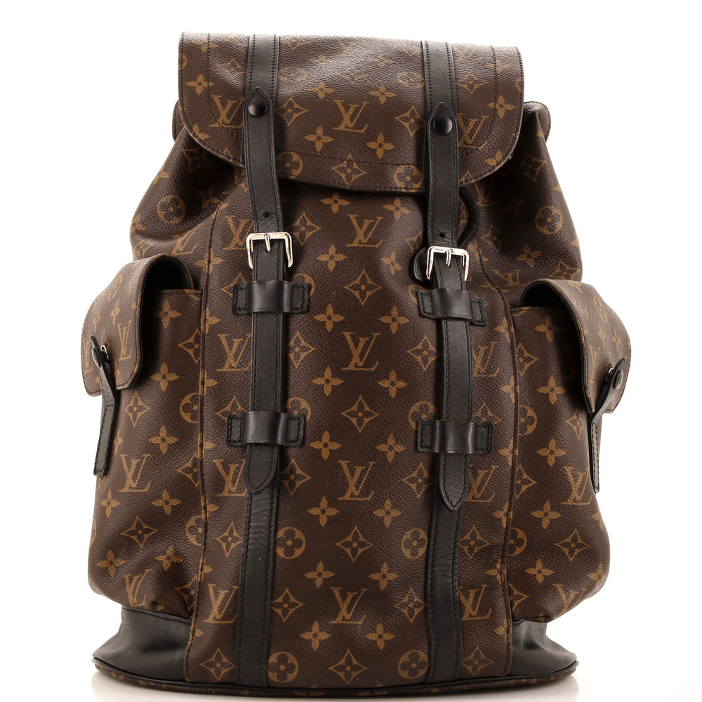 Christopher Backpack Macassar Monogram Canvas PM