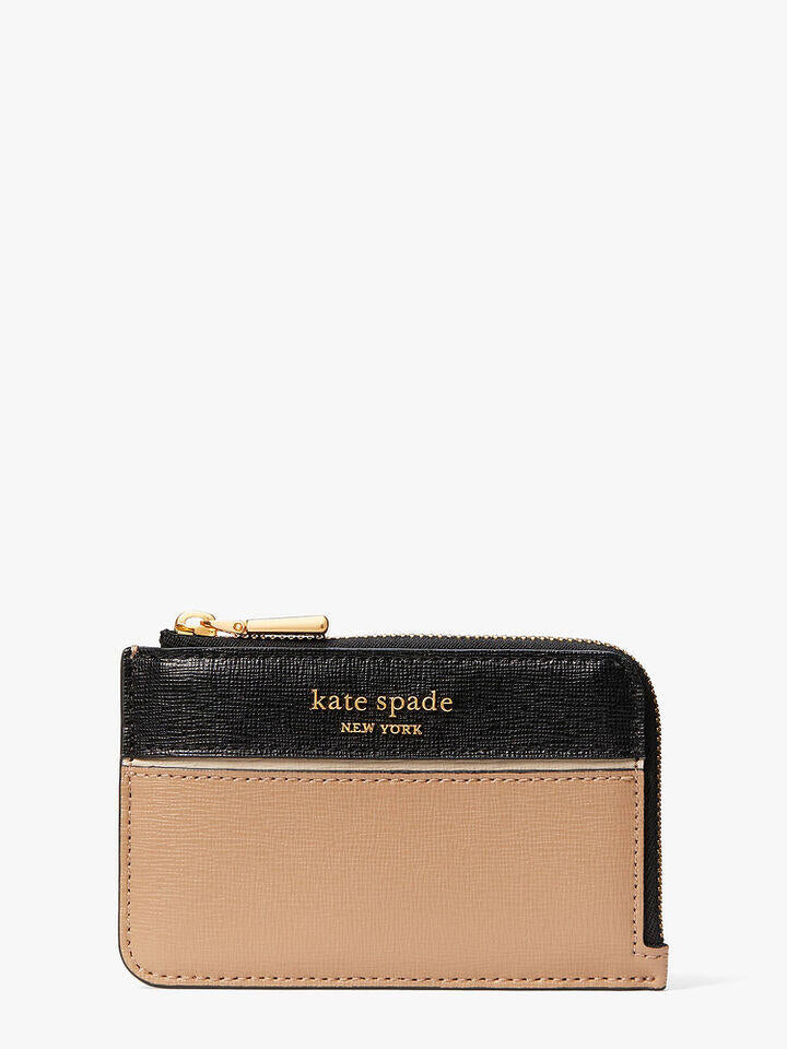 Kate Spade Au Morgan Colourblocked Zip Cardholder