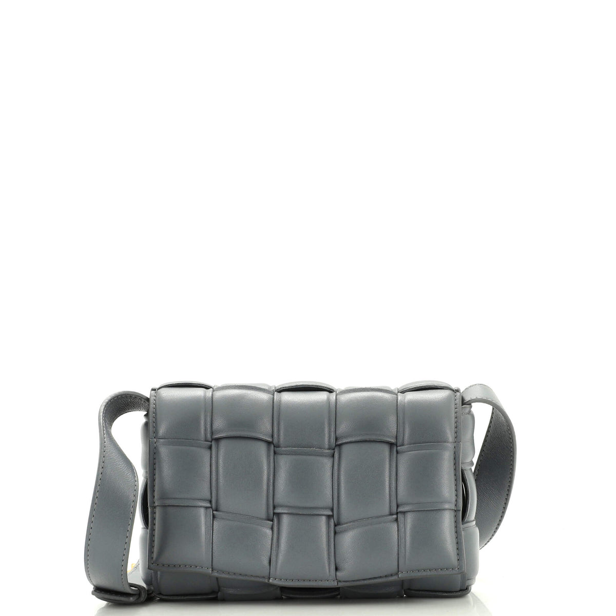 Bottega Veneta Cassette Crossbody Bag Padded Maxi Intrecciato Leather Small