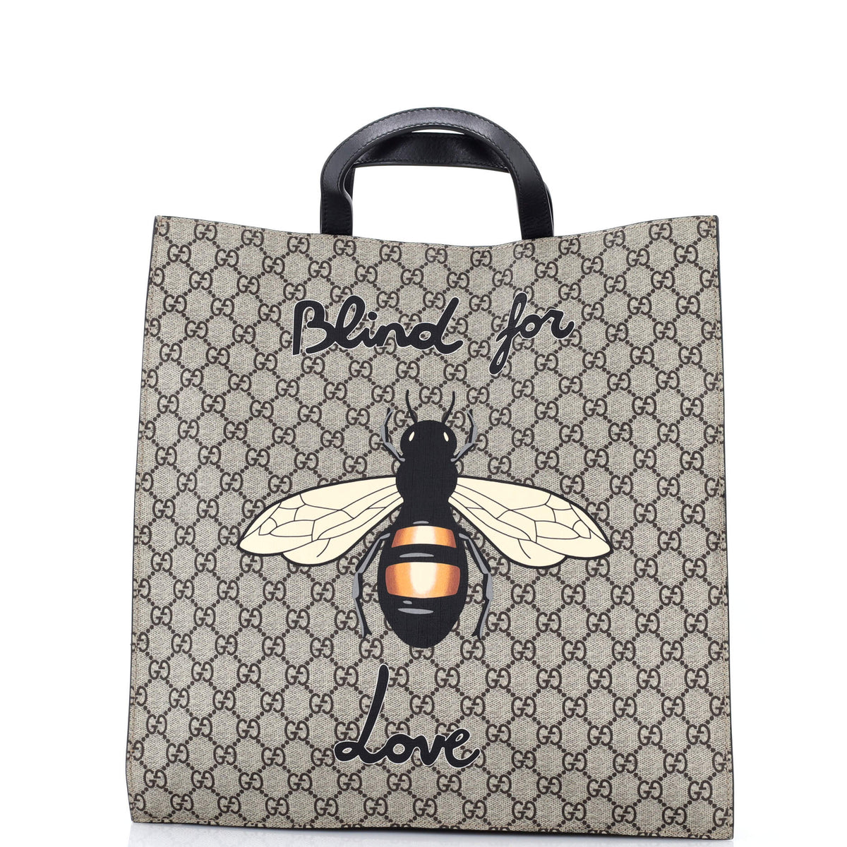 Gucci GUCCI Convertible Soft Open Tote Printed GG Coated Canvas Tall