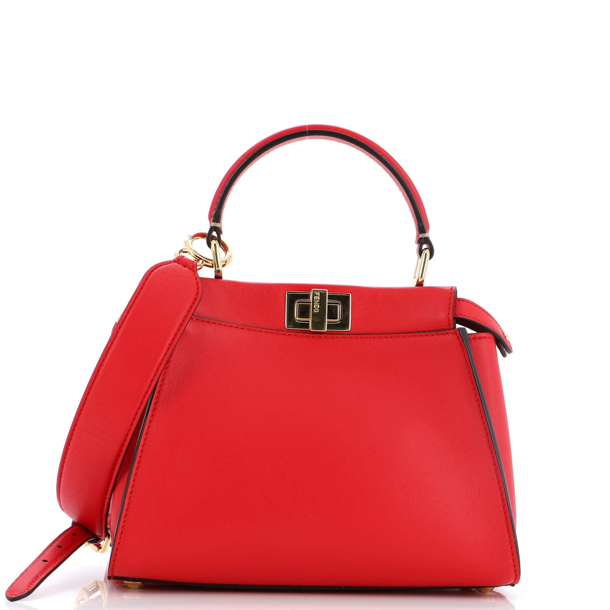Fendi FENDI Peekaboo Iconic Bag Leather Mini