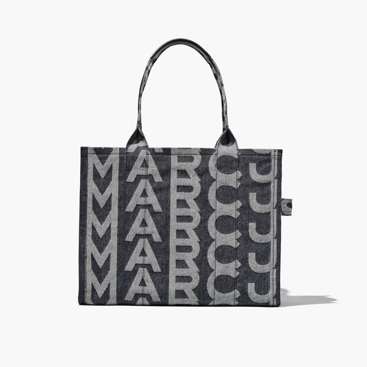 Marc Jacobs The Monogram Denim Large Tote in Denim Blue