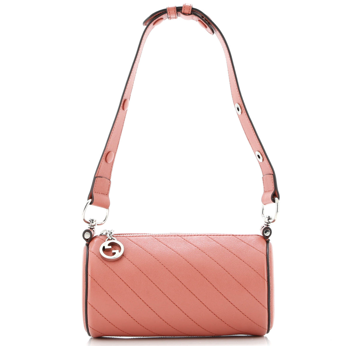 Gucci GUCCI Blondie Shoulder Bag Diagonal Quilted Leather Mini