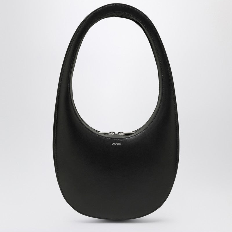 Coperni Black Leather Swipe Bag