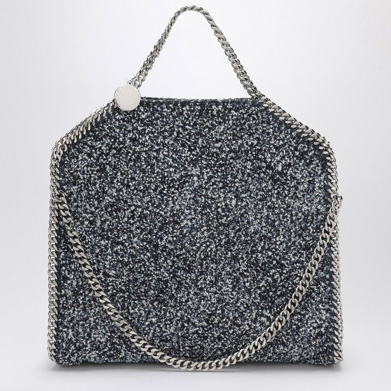 Stella Mccartney Women's Falabella Boucle Tote Bag in Blue | 234387WP0446