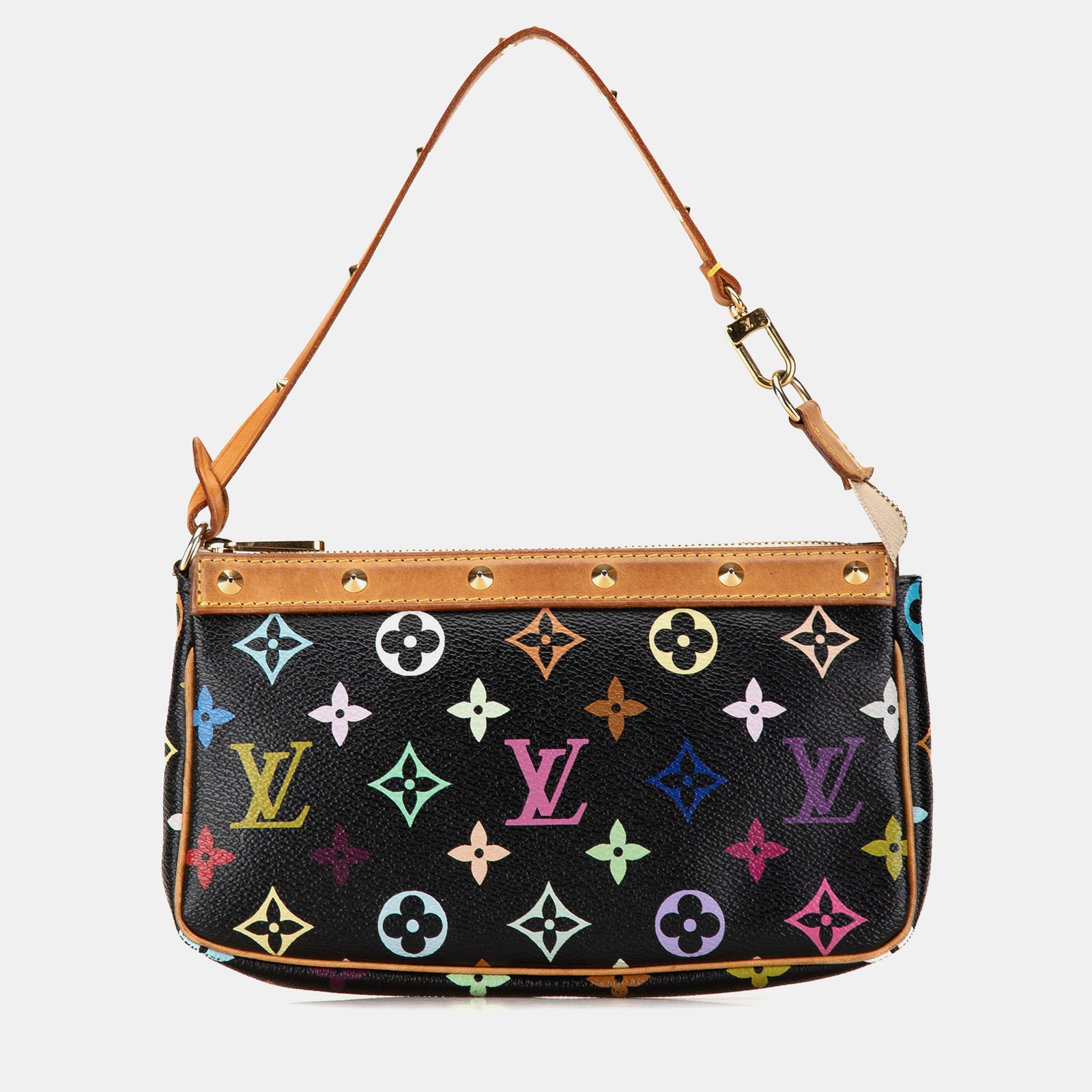 Louis Vuitton Mehrfarbige Pochette-Accessoires mit Monogramm