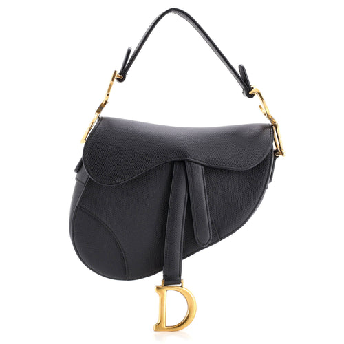 Saddle Handbag Leather Mini