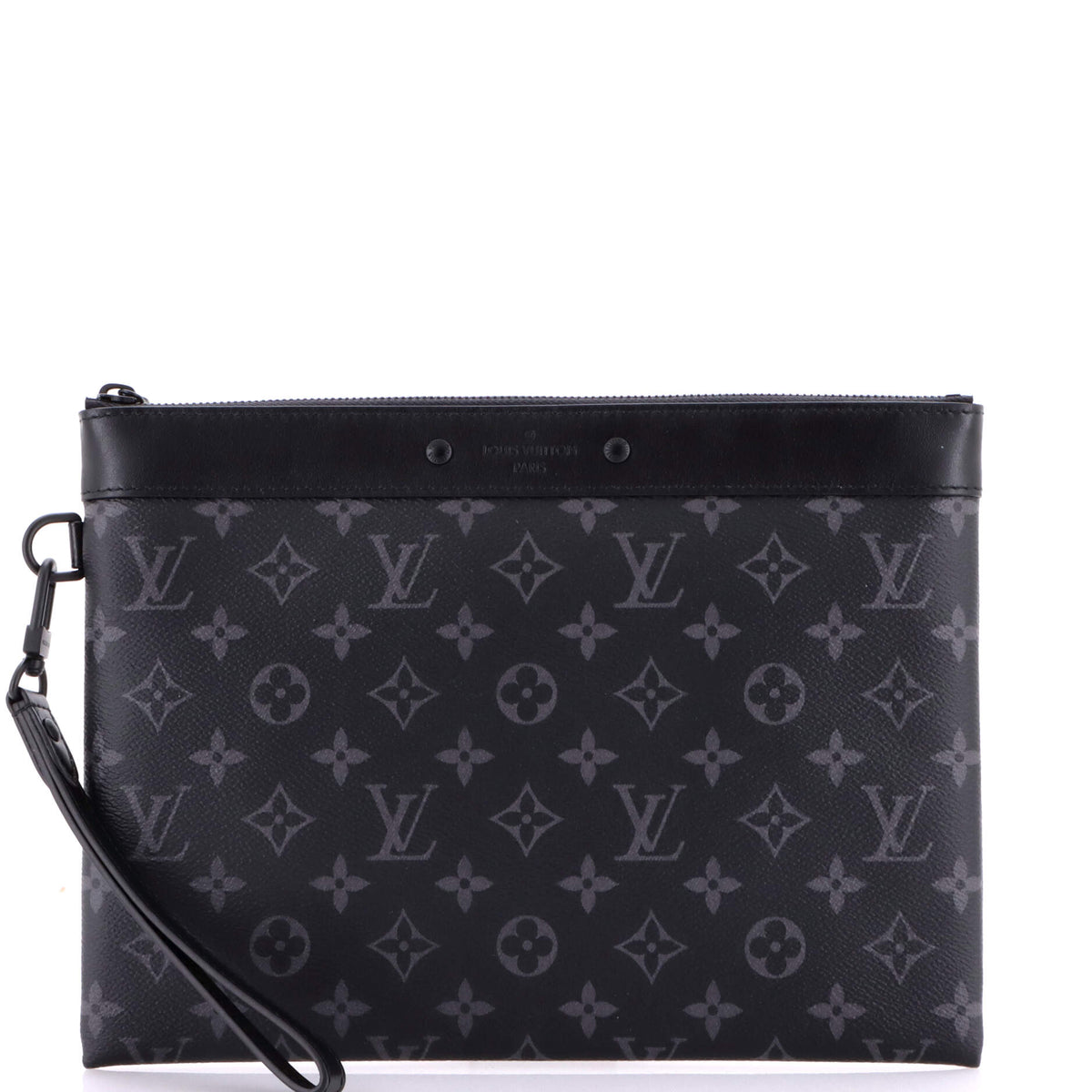 Louis Vuitton Pochette To-Go Monogram Eclipse Canvas MM