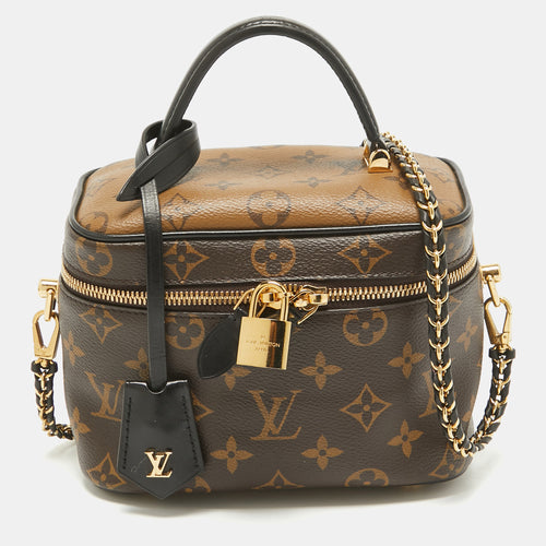 Monogram/Reverse Monogram Canvas Vanity PM