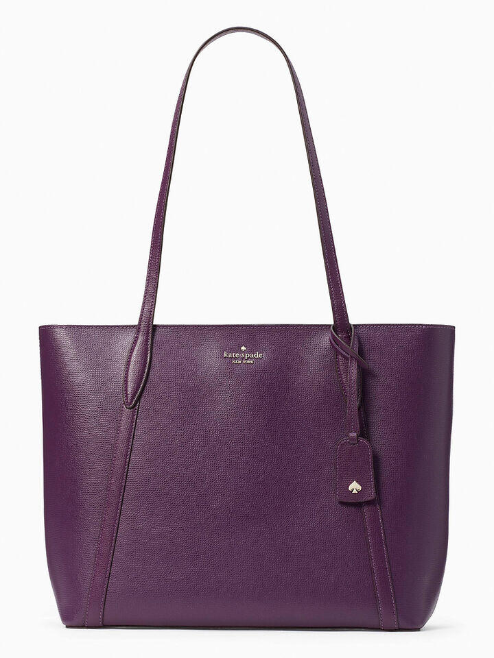 Kate Spade Au cara refined grain leather large tote