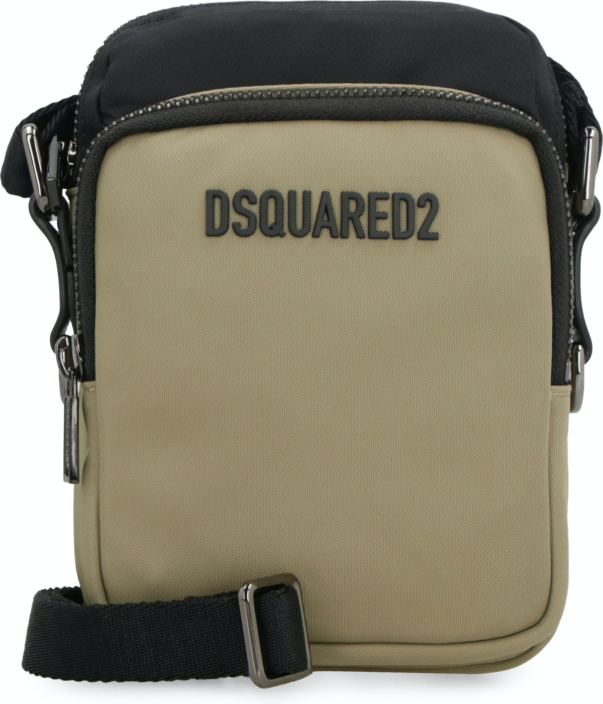 Dsquared2 Men's Cbm004816806815 Urban Crossbody in Beige Nero | CBM004816806815M1797