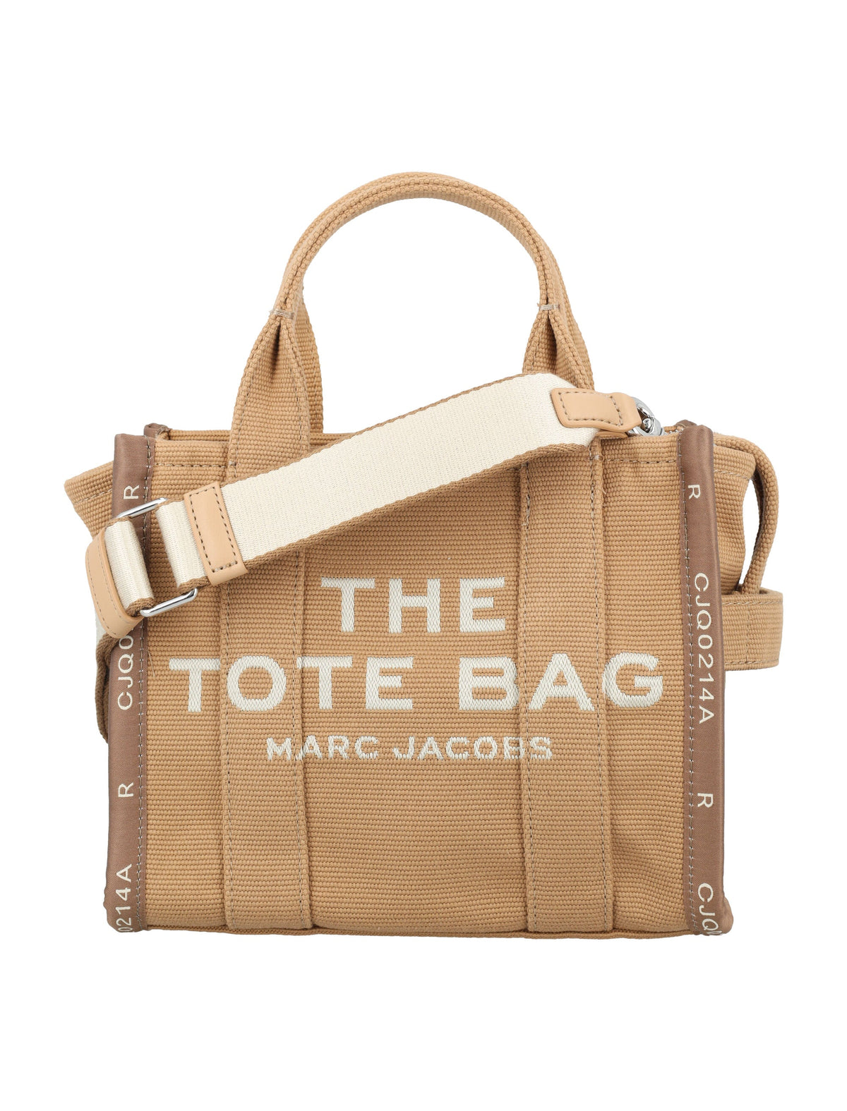 Marc Jacobs Women's The Jacquard Mini Tote Bag in Camel | 24AM0017025 Color 230