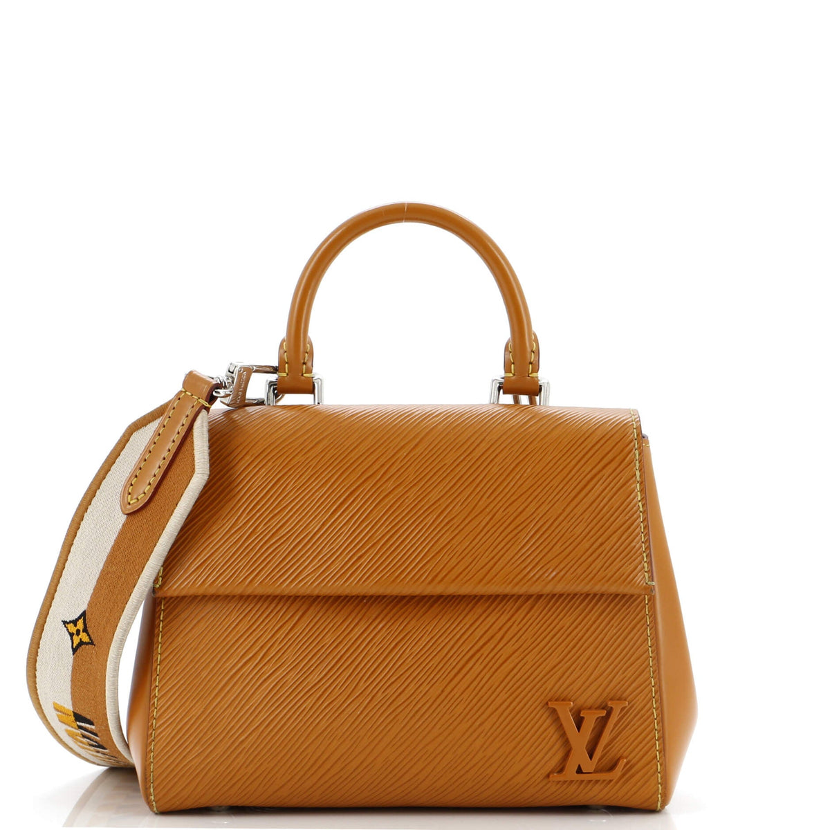 Louis Vuitton Cluny Top Handle Bag Epi Leather Mini