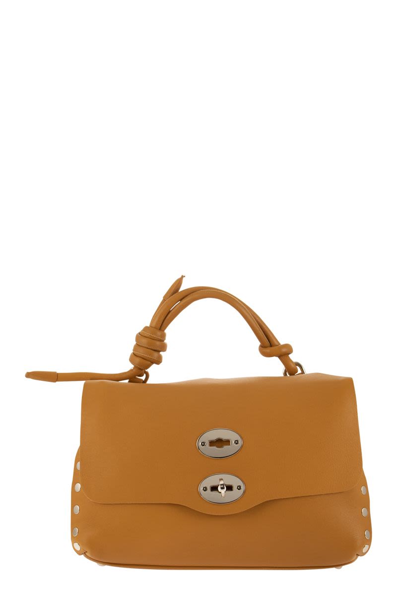 Zanellato Women's Borsa Postina Heritage Arancio Baragan in Orange | 0680000560000