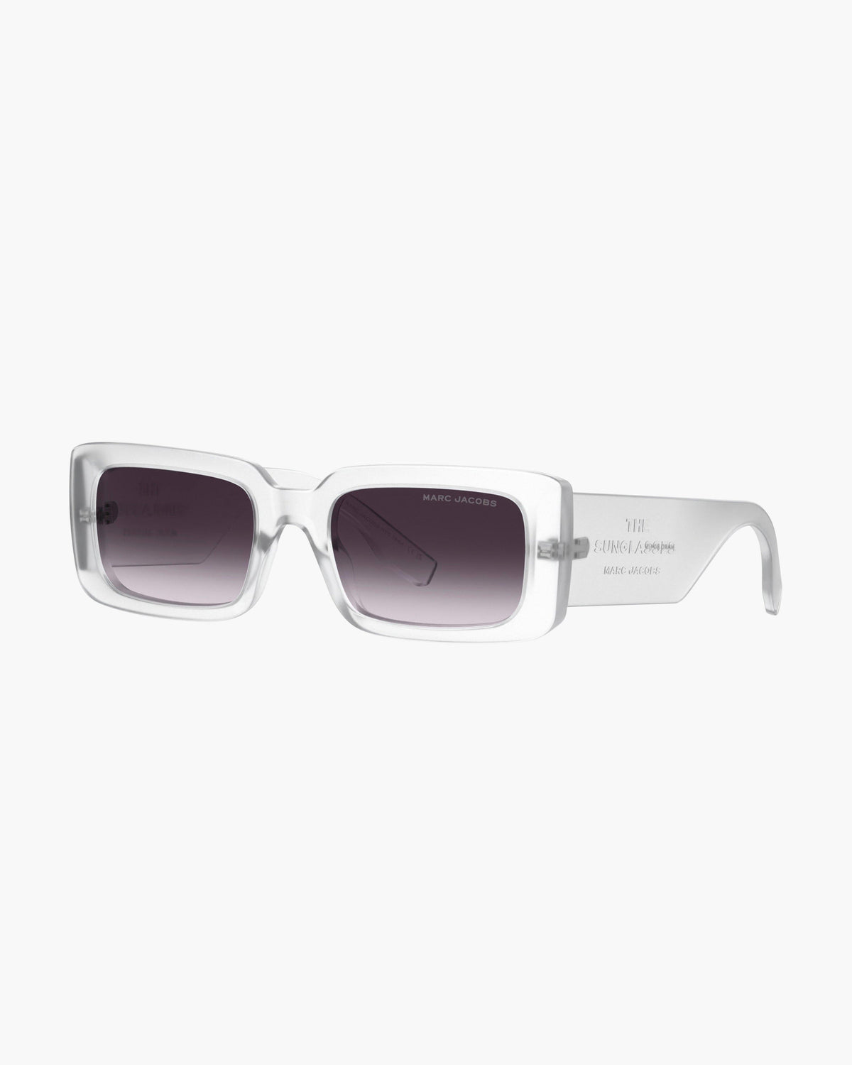 Marc Jacobs The Rectangle Sunglasses in Clear