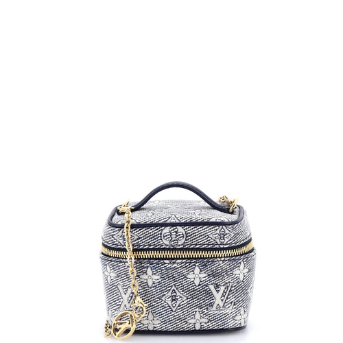 Vanity Case Monoglam Jacquard Canvas Micro