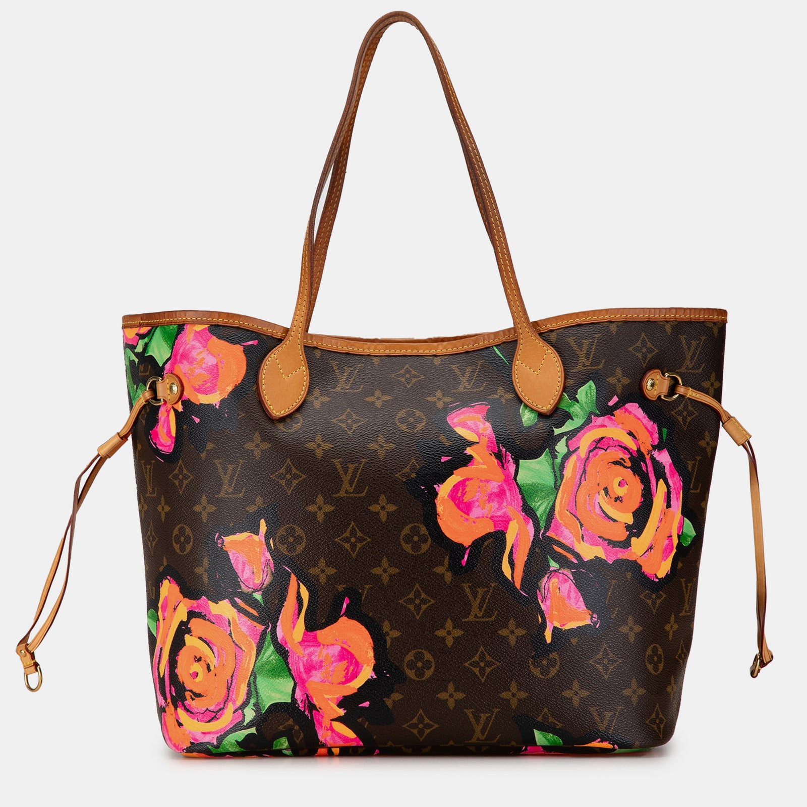 Louis Vuitton Monogramm Rosen Neverfull MM