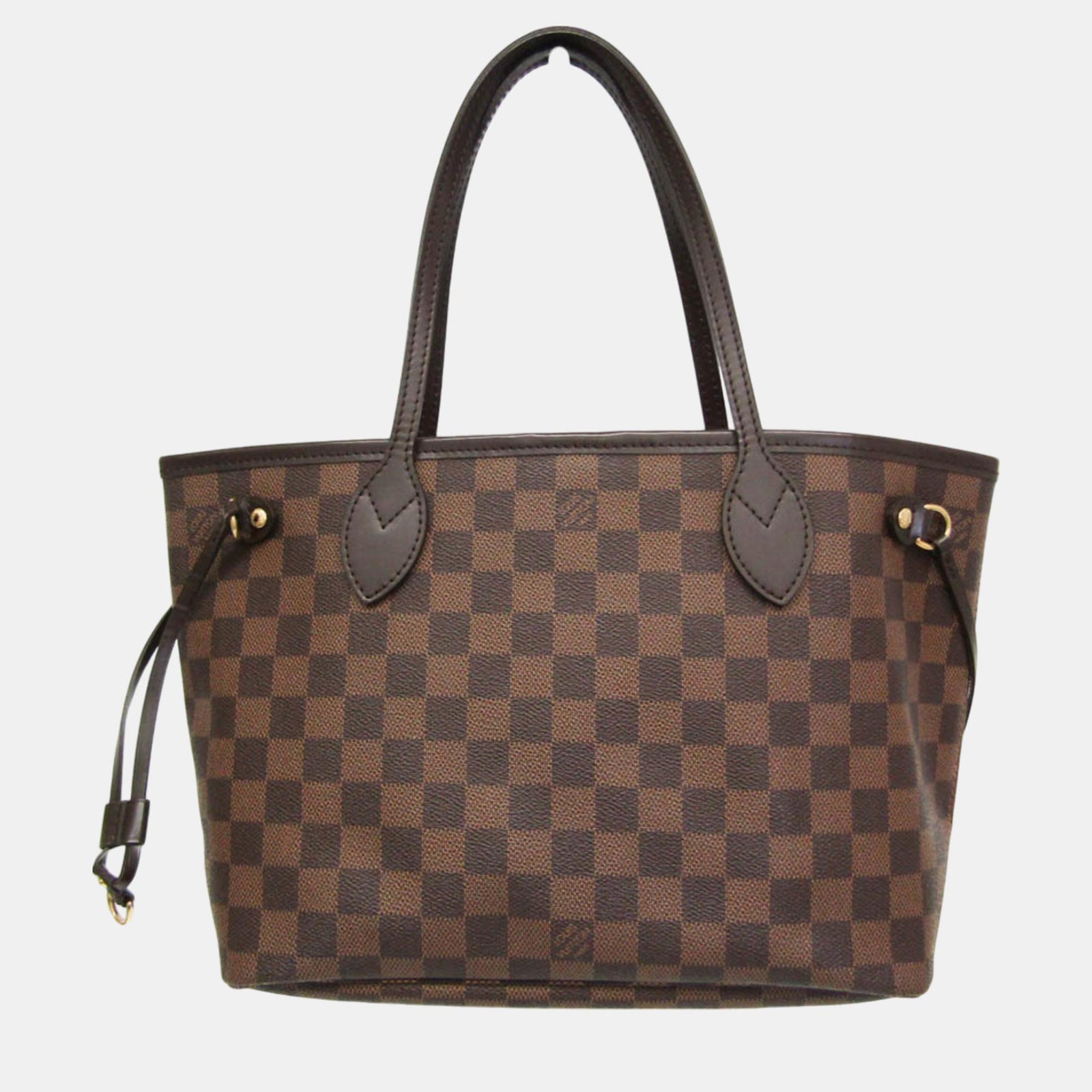 Louis Vuitton Braune Canvas PM Neverfull Einkaufstasche