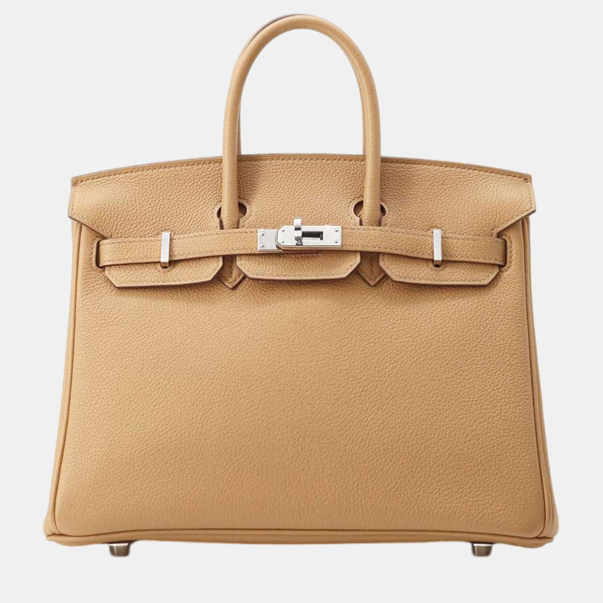 Hermès Biscuit Taurillon Nobillo 25 Birkin Tote Bag