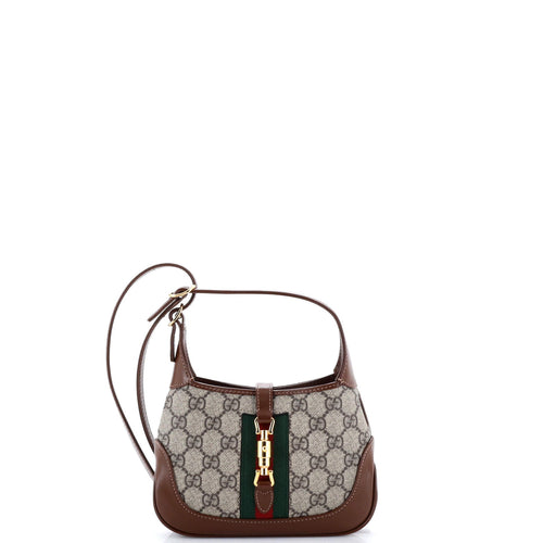 GUCCI Jackie 1961 Hobo GG Coated Canvas Mini