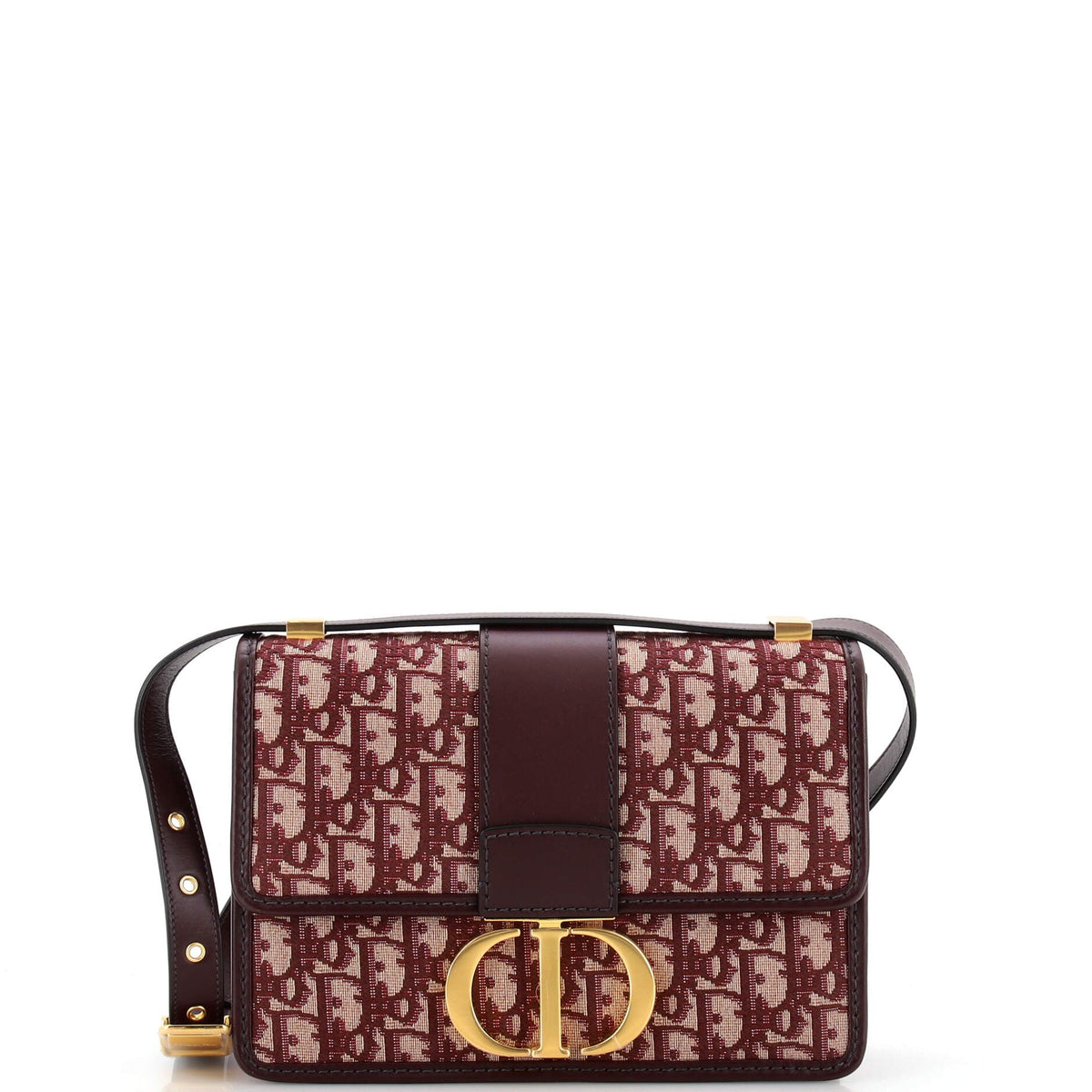 Christian Dior 30 Montaigne Flap Bag Oblique Canvas