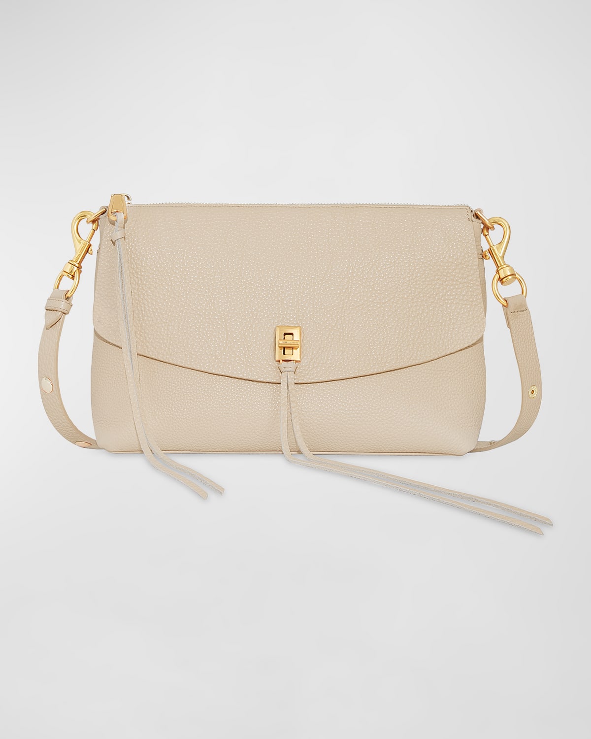 Rebecca Minkoff Darren Zip Leather Shoulder Bag