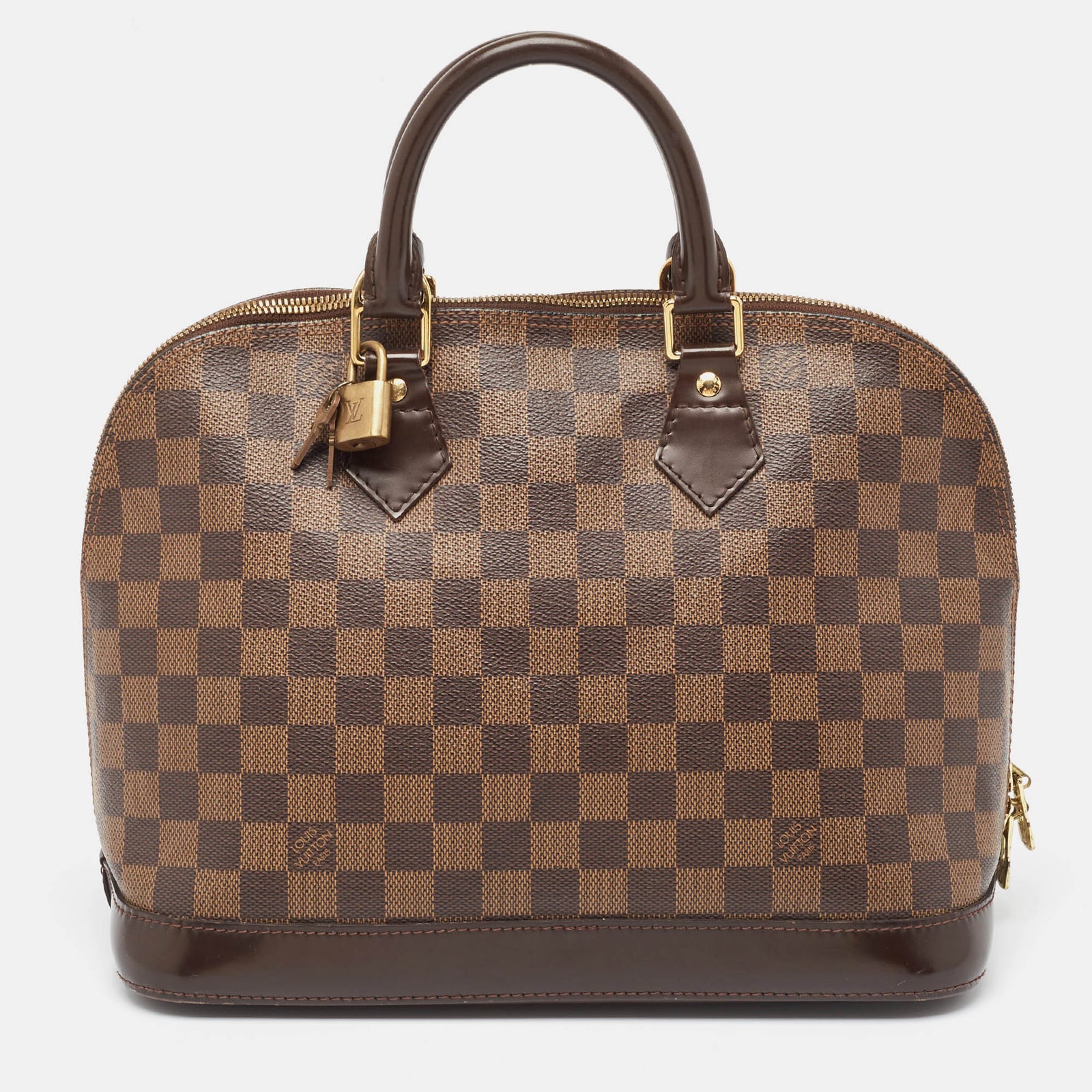 Louis Vuitton Damier Ebene Canvas Alma PM Tasche