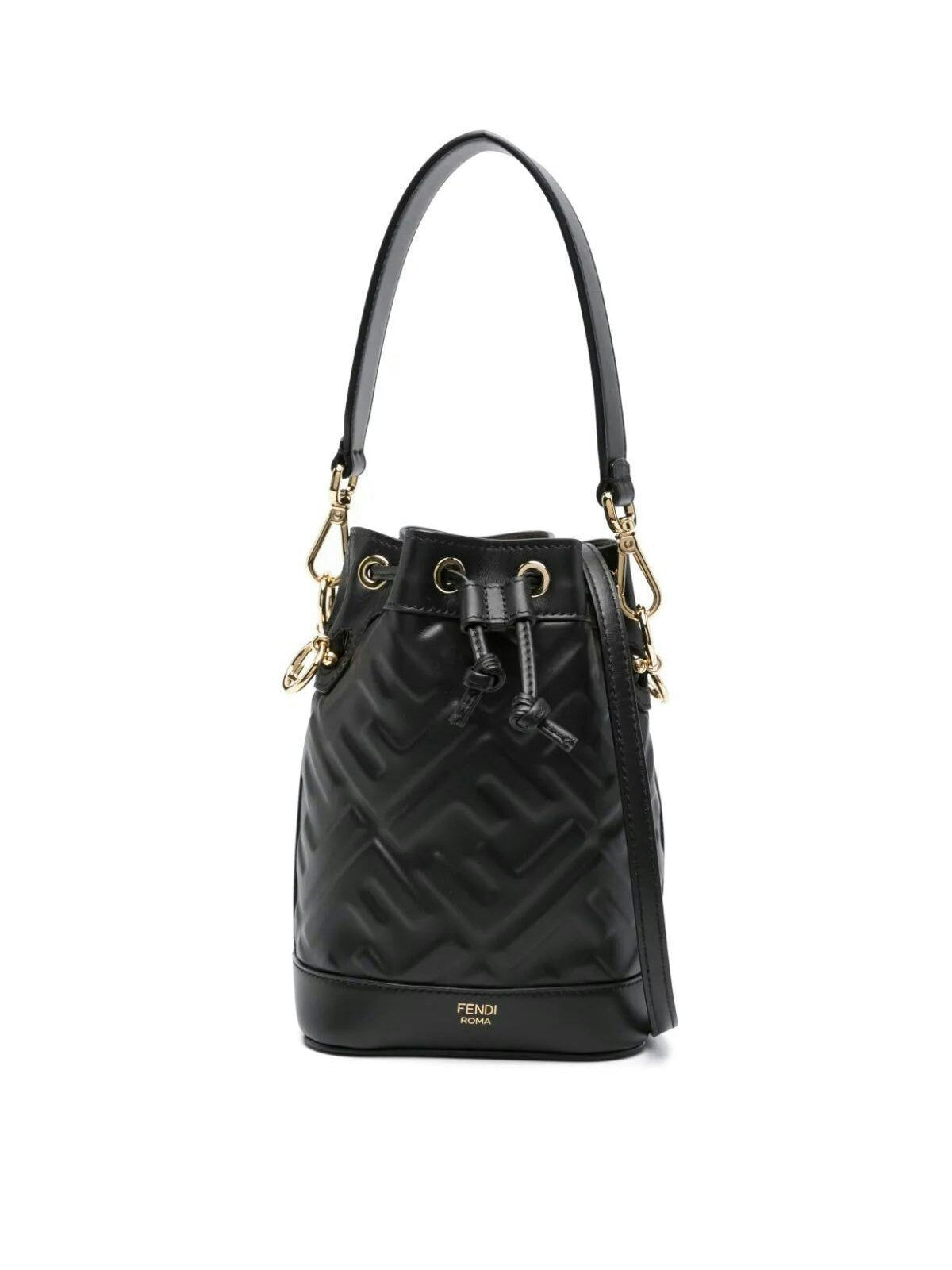 Fendi Women's Mon Tresor Bag in Black | Size UNICA | 8BS093ANWT