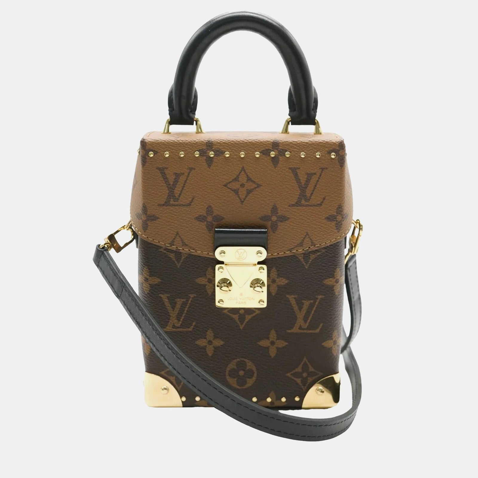 Louis Vuitton Brown Monogram Reverse Canvas Camera Box NM