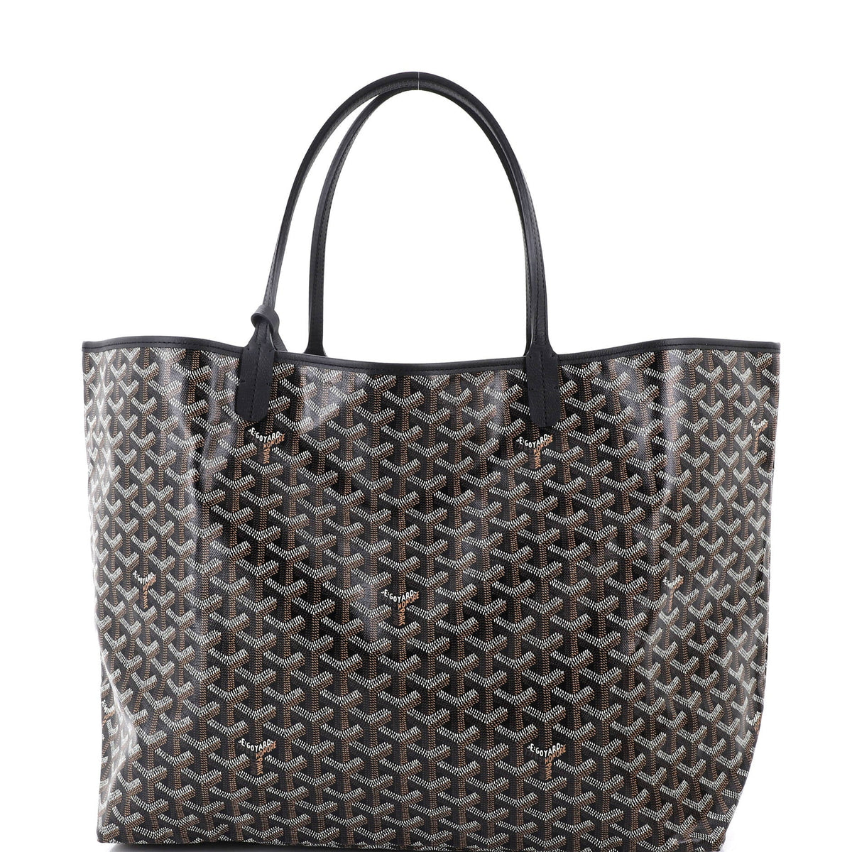 Goyard GOYARD Saint Louis Tote Coated Canvas GM
