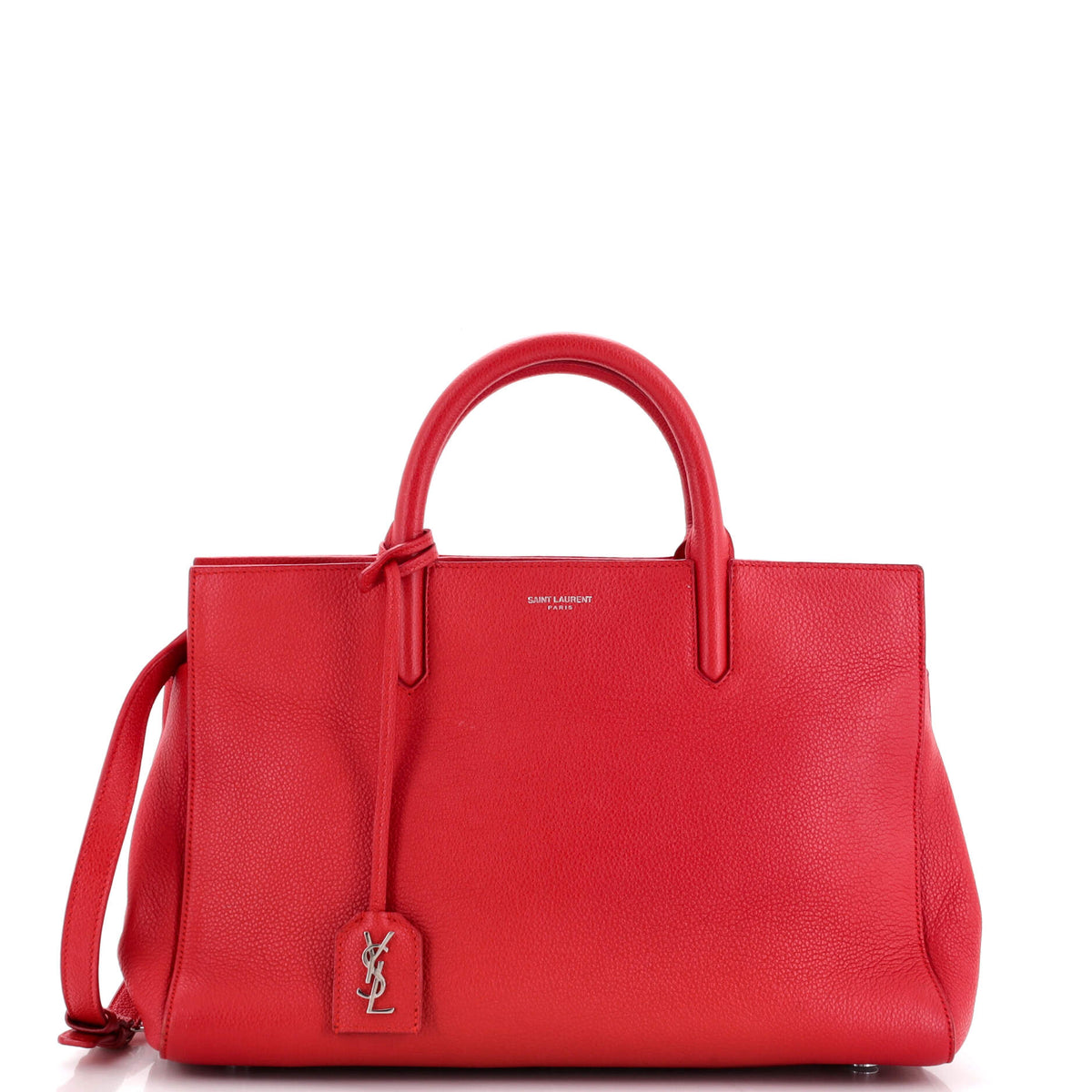 Saint Laurent Rive Gauche Cabas Leather Small