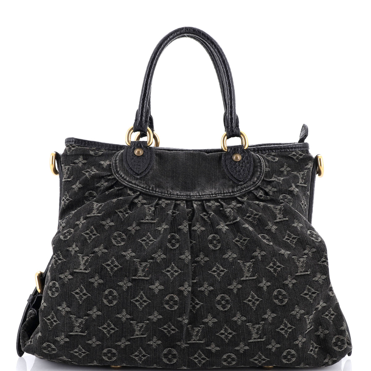 Louis Vuitton Neo Cabby Handbag Denim GM