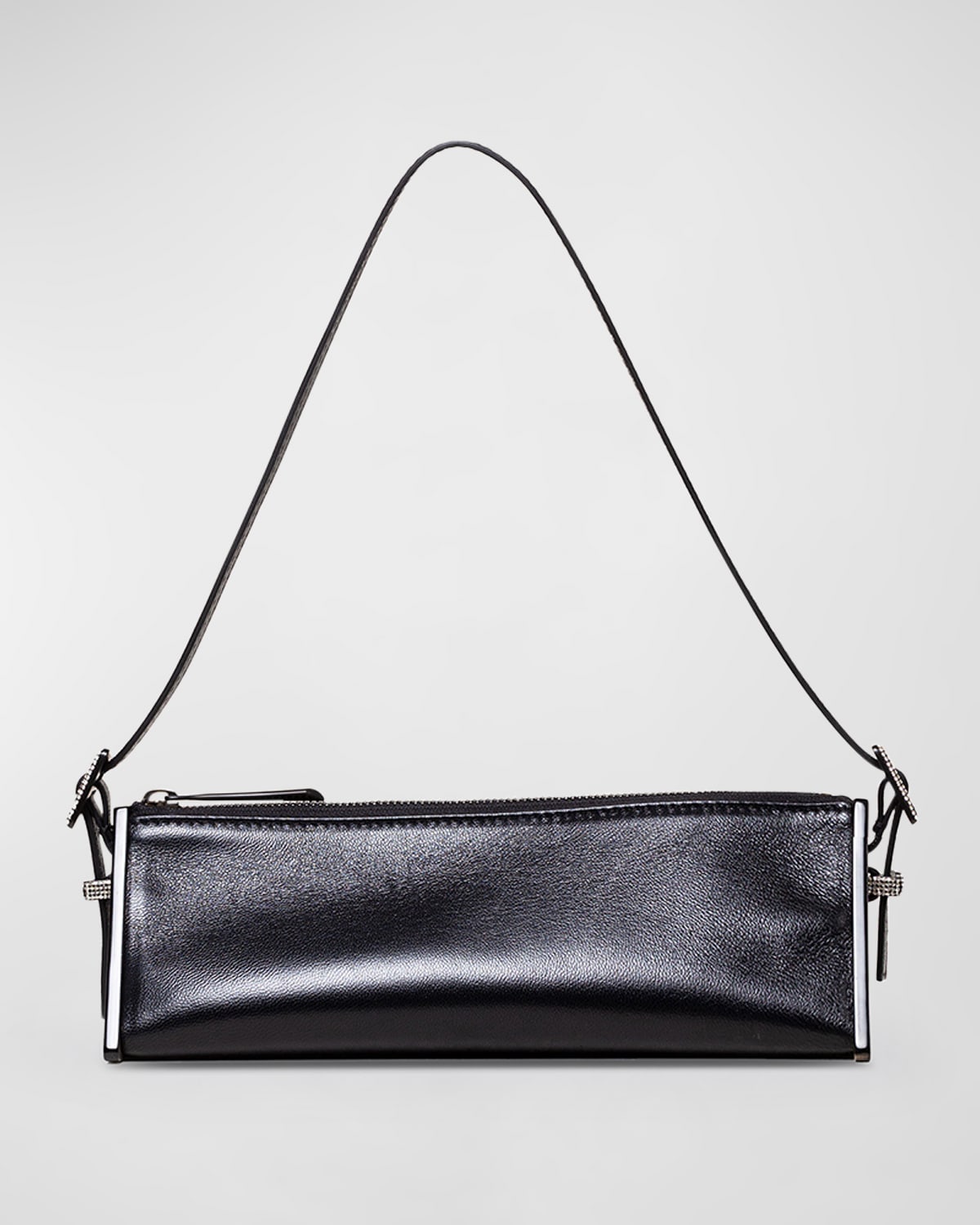 Benedetta Bruzziches Joy Zip Leather Shoulder Bag