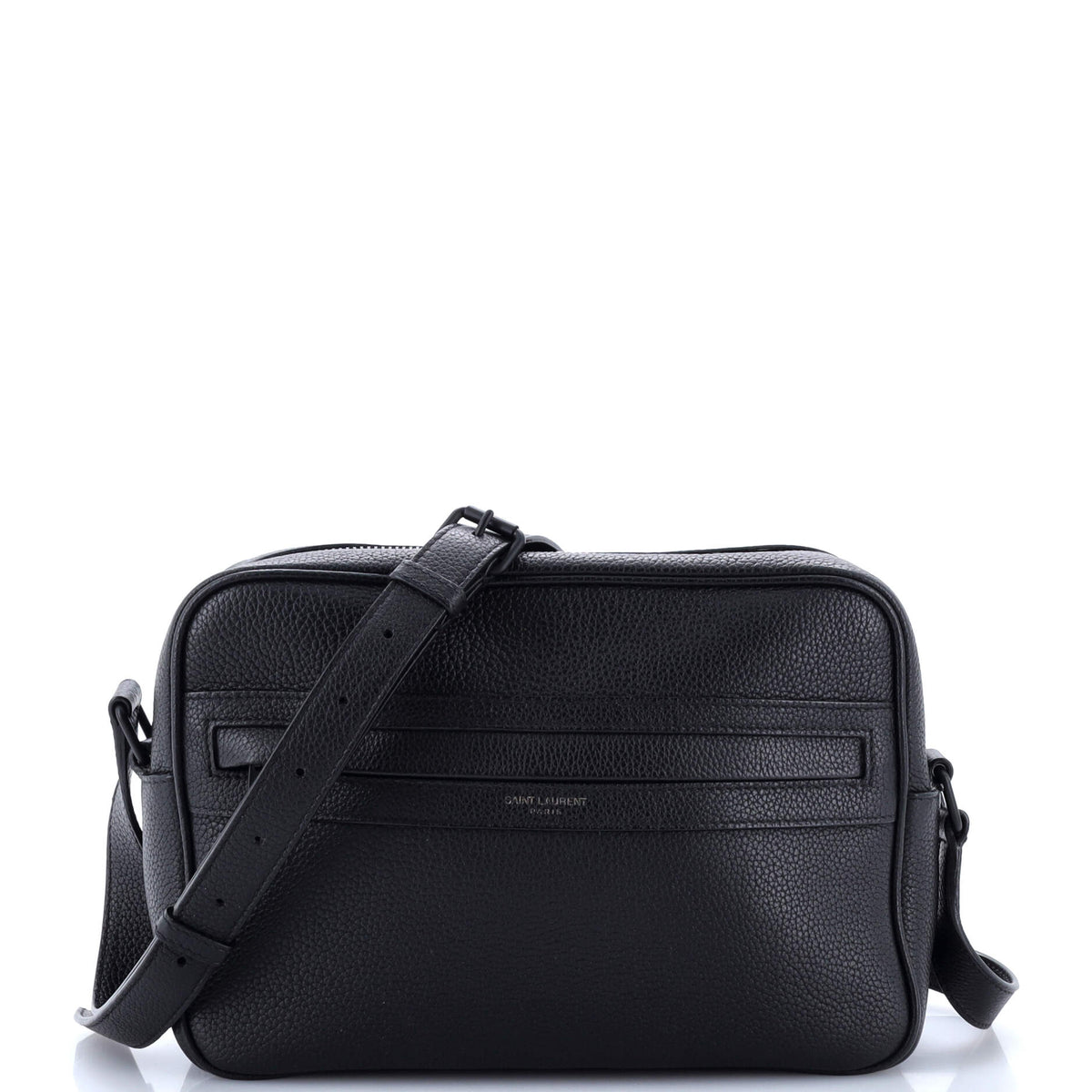 Saint Laurent Camp Camera Bag Leather Small
