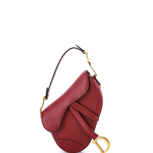 Saddle Handbag Leather Mini