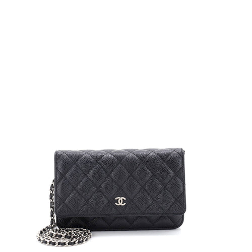 CHANEL Wallet on Chain Quilted Caviar