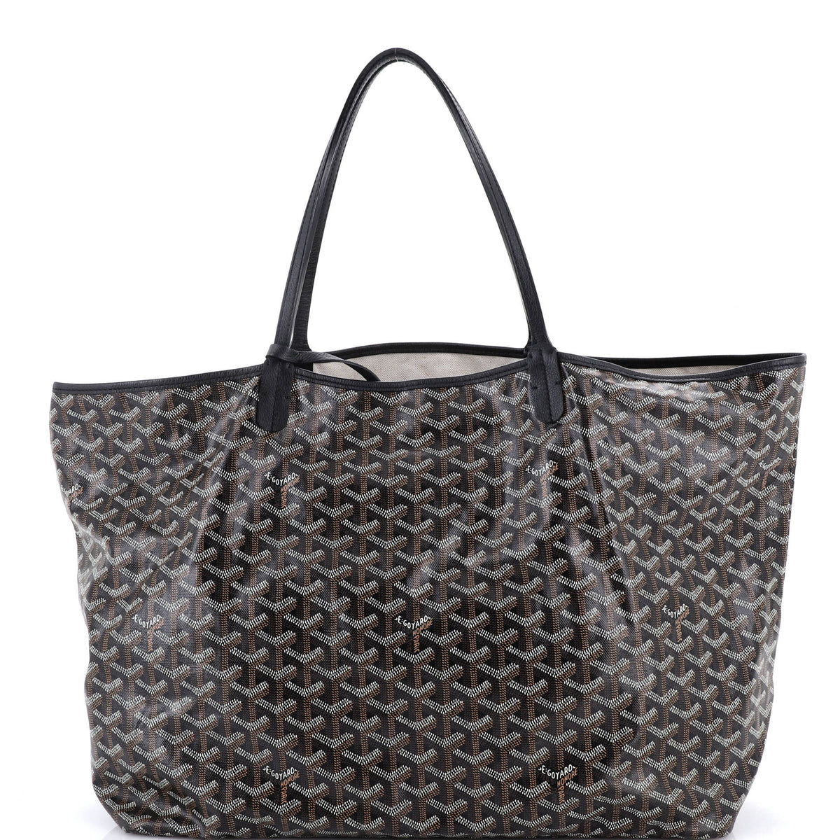 Goyard GOYARD Saint Louis Tote Coated Canvas GM