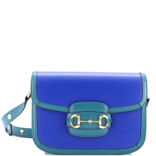 GUCCI Horsebit 1955 Shoulder Bag Leather Small