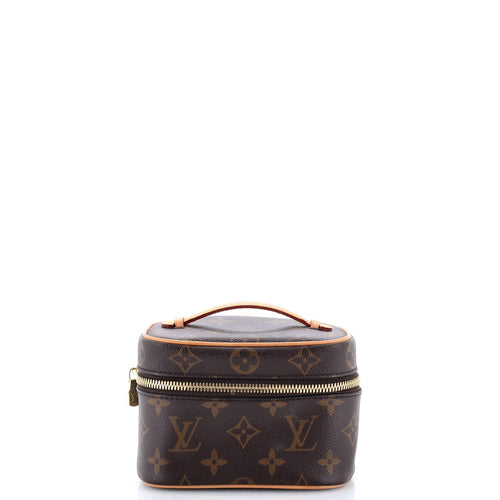 Nice Vanity Case Monogram Canvas Nano